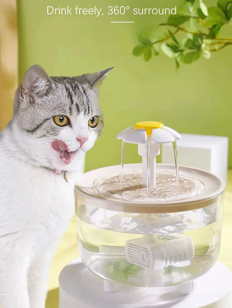 Fontaine à eau pour chat "WaterMaou"