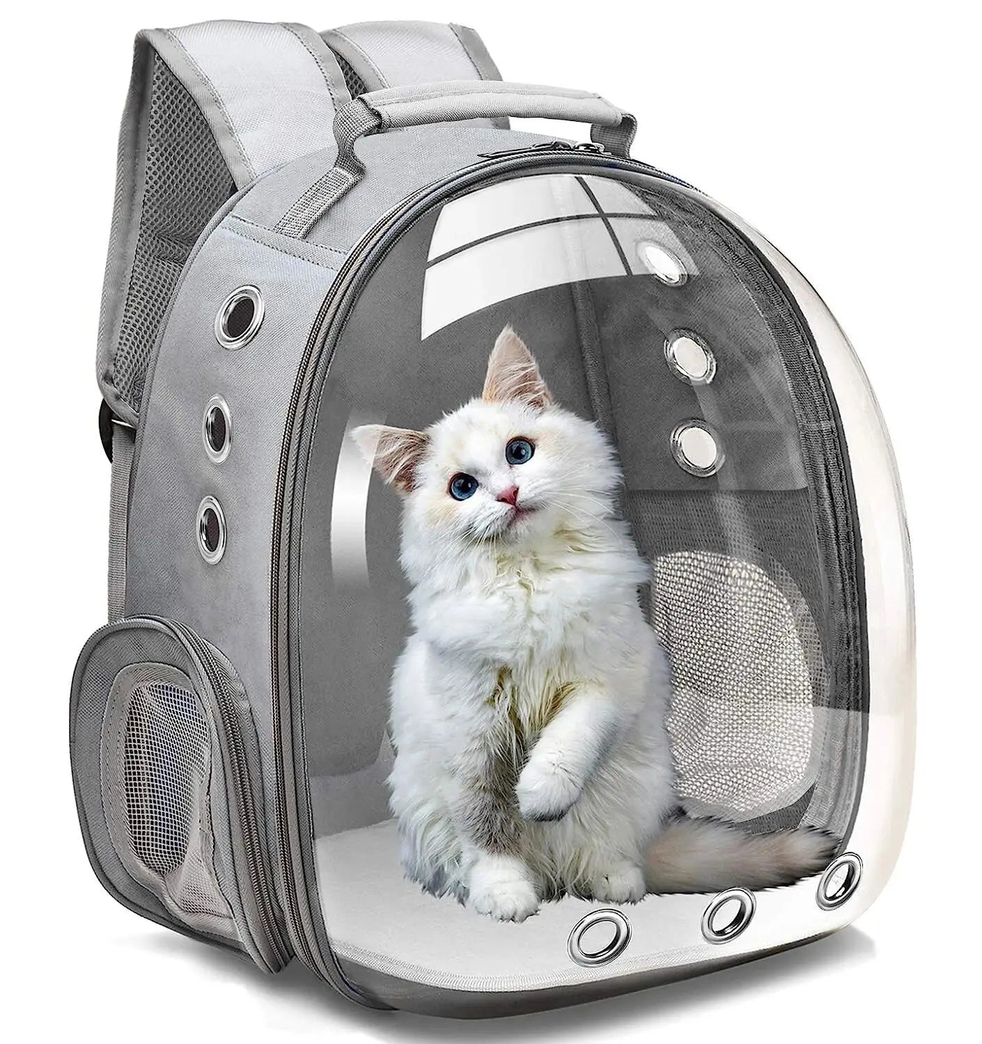 Sac de transport pour chat transparent/respirant "AstroCat"