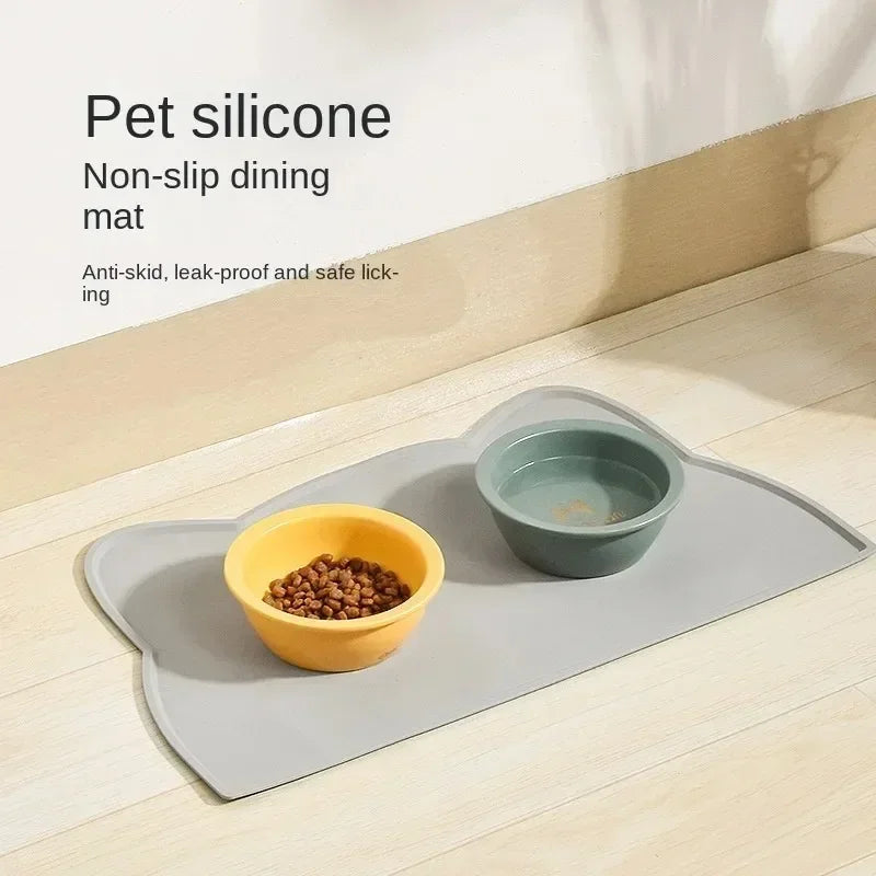 Tapis gamelle pour chat "CatPropre"