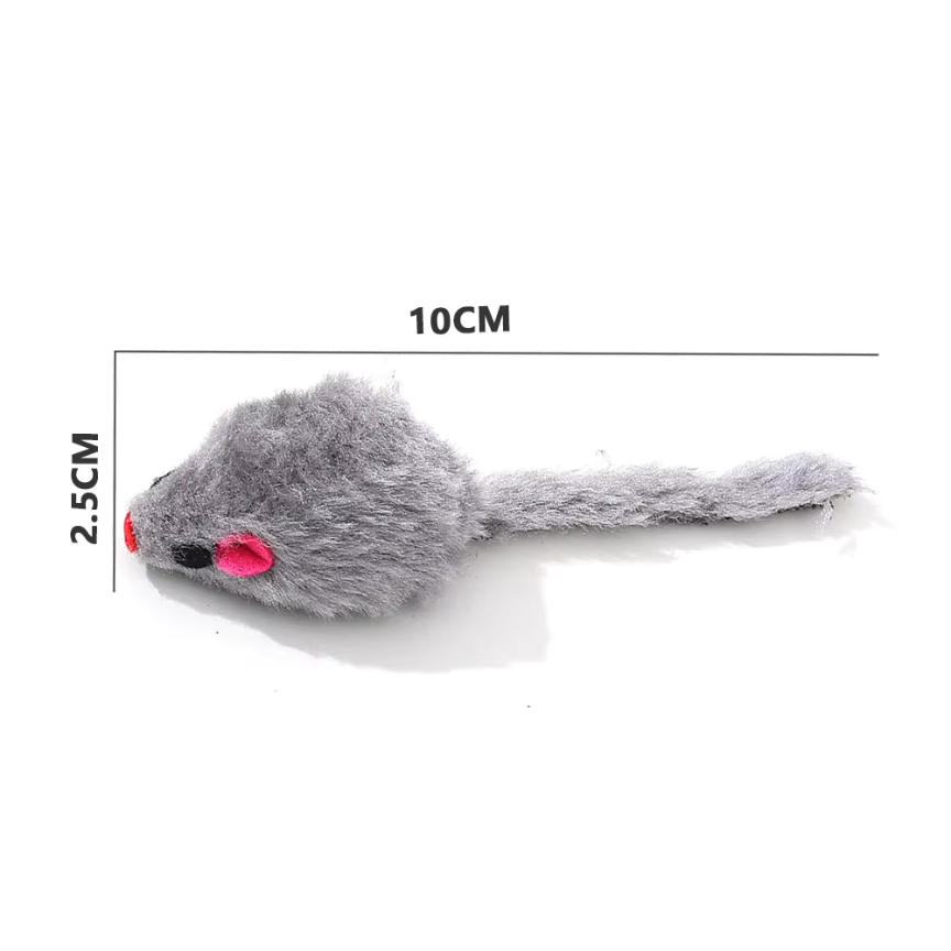 10 souris grise pour chat "Catsouris"